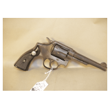Smith & Wesson Victory Model Double Action Revolver In .38 S&W Caliber,