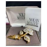 Nolan Miller Floral Pin