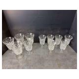 Vintage Fostoria American Clear Water Goblets