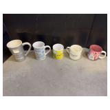 Assortment of Coffee Cups