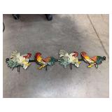 Chicken Plates & Wall Hanging with Hooks