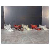 Art Glass Slippers - 5