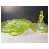 Uranium Vaseline Glass Decor