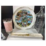 Vintage 1776-1976 Glassware and Paper Weights