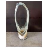 Hand Blown Art Glass Vase