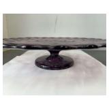 Amethyst Cake Pedestal Cake Plate