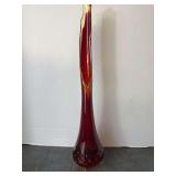 MCM Footed Swung Vase