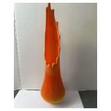 L.E.Smith Bittersweet Swung Vase