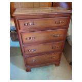Four-Drawer Wood Chest with Laminate Top
