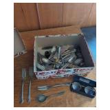 Silverplate Flatware and Medical Eyewear Set