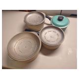 Club Aluminum Cookware Set, Assorted Sizes and Colors