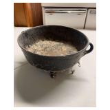 Cast Iron Three-Legged Cauldron