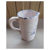 Hand Painted Creamer with Bird Motif