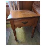Tell City Chair Co. Young Republic Group Solid Hard Rock Maple End Table