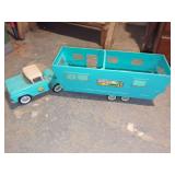 Nylint No. 6600 Mobile Home Pressed Steel Toy Truck and Trailer