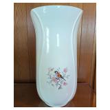 Artimar Ceramic Vase with Bird and Floral Motif