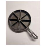 Cast Iron Cornbread Wedge Pan, Size 8