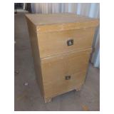 Nightstand with Drawer and Storage