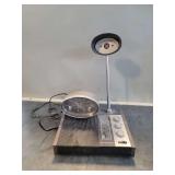 Wittnauer Clock Radio and Lamp Combo by Longines Symphonette