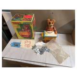Teddy the Artist Battery Operated Toy with Box and Accessories