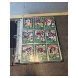 2005 Topps Football Trading Cards Complete Set in Binder