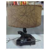 Figural Lamp with Shade