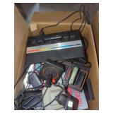 Atari 2600 Console, Controllers, and Game Cartridges
