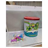 Teenage Mutant Ninja Turtles Tin and Pez Dispensers