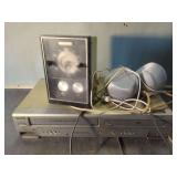 Sanyo DVD/VCR Combo DVV-7200 with Panasonic RC-6330 Clock Radio and Pioneer Speakers
