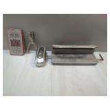 Calculator, Hole Punch, and Lighting Device