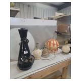 Table and Hanging Lamps