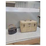 Cosmetic Cases Including a Samsonite Train Case