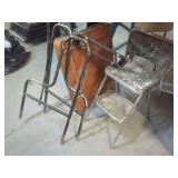 Folding Card Table with Four Folding Chairs