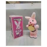 Battery Operated Drumming Bunny with Original Box