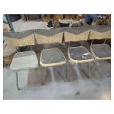 Upholstered Metal Frame Chairs