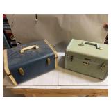 Samsonite Luggage Cases with Assorted Collectibles