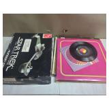 AMT Ertl Star Trek The Motion Picture Klingon Cruiser Model Kit and Assorted Vinyl Records