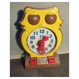 Tomy Answer Clock Owl Educational Toy