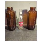 Heart Club Beverage Bottle and Juice Water Jugs
