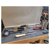 Kitchen Utensil Assortment Including Farberware Can Opener