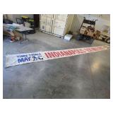 Indianapolis 500 Mile Race Banner