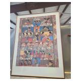 Framed and Signed Print by Amelia Whitekiller Ketcher