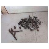 Socket Wrench Components and Locking Pliers