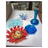 Art Glass Collection, Five Pieces