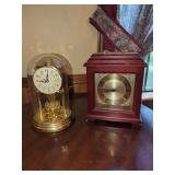 Seth Thomas Mantel Clock and Loricron Quartz Anniversary Clock