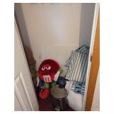 Red M&M Character Plush Figure