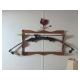 Remington Shadow 300 Compound Bow with Wall Display