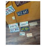 Assorted United States License Plates