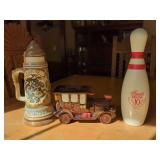 Collection of Three Jim Beam Decanters