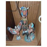 Collection of Three Resin Figurines